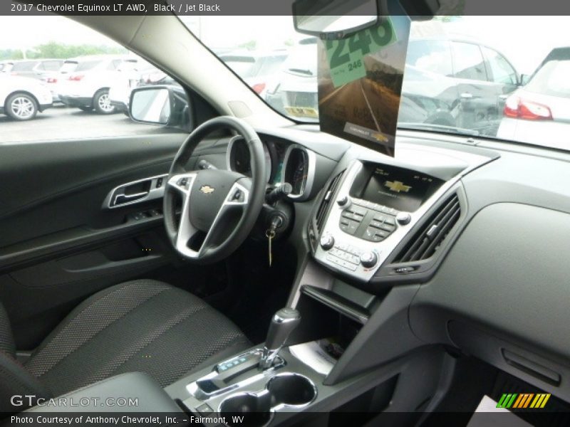 Black / Jet Black 2017 Chevrolet Equinox LT AWD