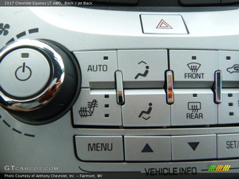 Black / Jet Black 2017 Chevrolet Equinox LT AWD