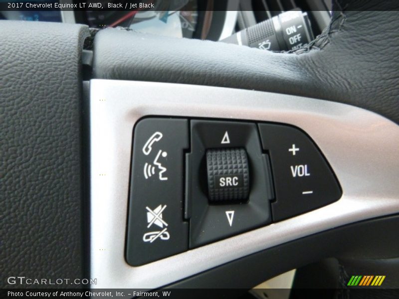 Black / Jet Black 2017 Chevrolet Equinox LT AWD