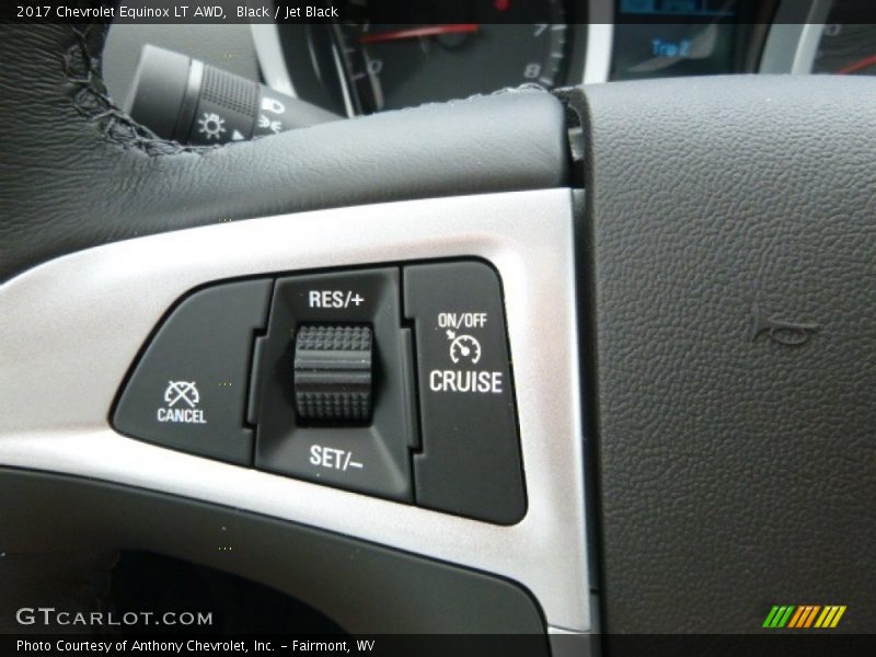 Black / Jet Black 2017 Chevrolet Equinox LT AWD