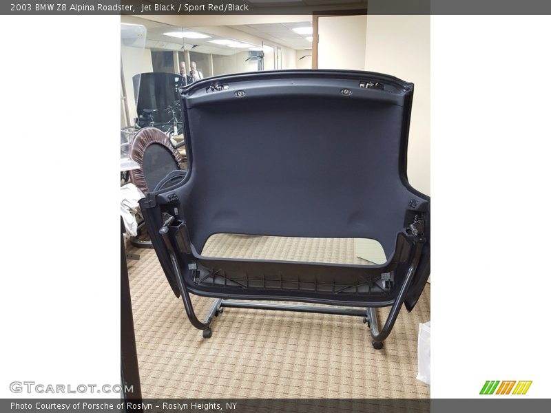 Jet Black / Sport Red/Black 2003 BMW Z8 Alpina Roadster