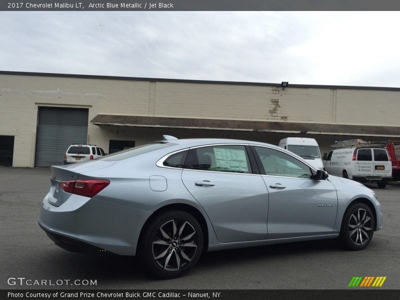 Arctic Blue Metallic / Jet Black 2017 Chevrolet Malibu LT