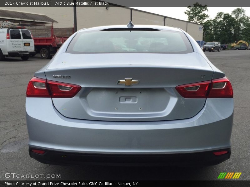 Arctic Blue Metallic / Jet Black 2017 Chevrolet Malibu LT