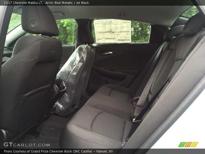 Arctic Blue Metallic / Jet Black 2017 Chevrolet Malibu LT