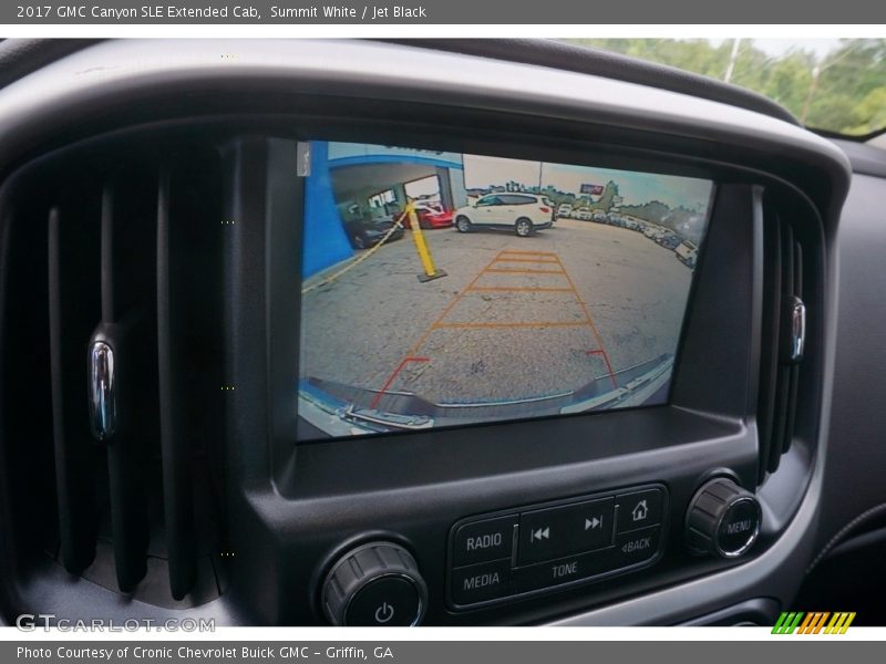 Summit White / Jet Black 2017 GMC Canyon SLE Extended Cab