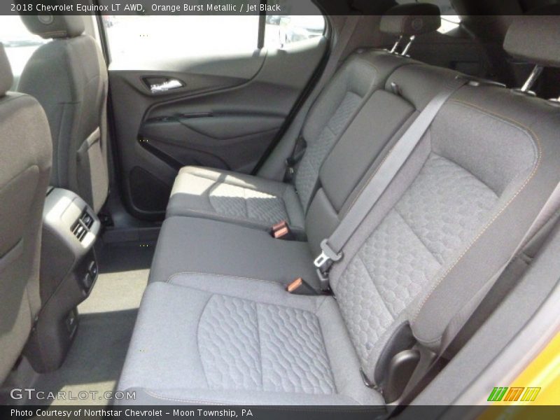 Orange Burst Metallic / Jet Black 2018 Chevrolet Equinox LT AWD