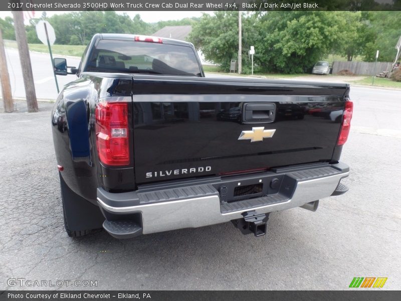 Black / Dark Ash/Jet Black 2017 Chevrolet Silverado 3500HD Work Truck Crew Cab Dual Rear Wheel 4x4