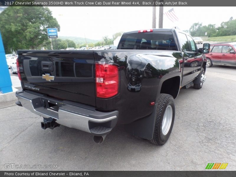 Black / Dark Ash/Jet Black 2017 Chevrolet Silverado 3500HD Work Truck Crew Cab Dual Rear Wheel 4x4