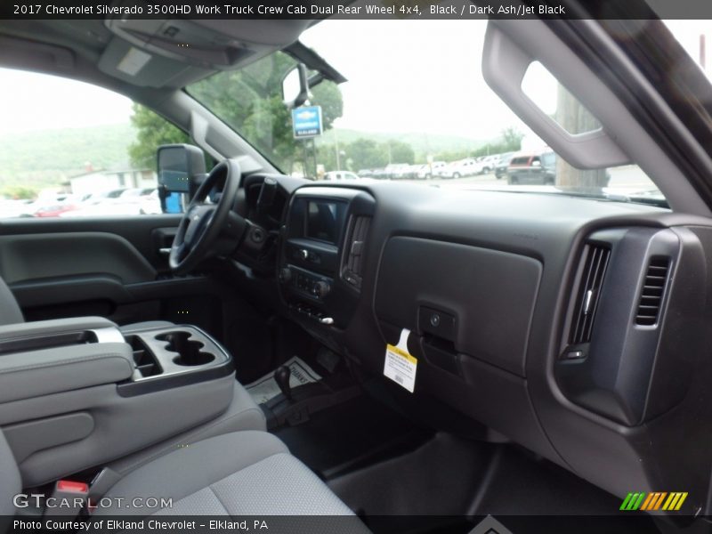 Black / Dark Ash/Jet Black 2017 Chevrolet Silverado 3500HD Work Truck Crew Cab Dual Rear Wheel 4x4