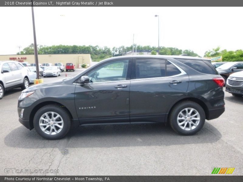 Nightfall Gray Metallic / Jet Black 2018 Chevrolet Equinox LT