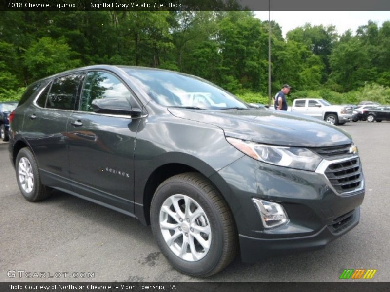 Nightfall Gray Metallic / Jet Black 2018 Chevrolet Equinox LT