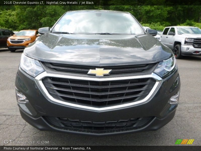 Nightfall Gray Metallic / Jet Black 2018 Chevrolet Equinox LT