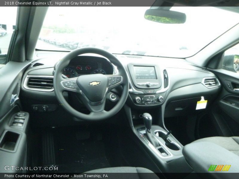 Nightfall Gray Metallic / Jet Black 2018 Chevrolet Equinox LT