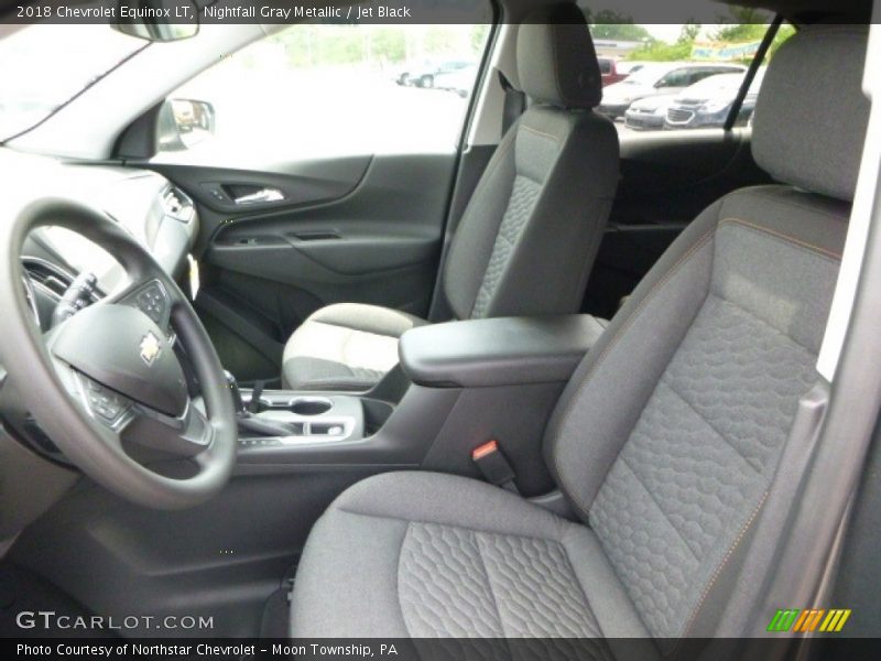 Nightfall Gray Metallic / Jet Black 2018 Chevrolet Equinox LT