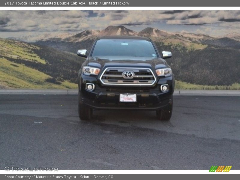 Black / Limited Hickory 2017 Toyota Tacoma Limited Double Cab 4x4
