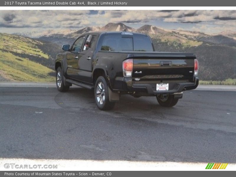 Black / Limited Hickory 2017 Toyota Tacoma Limited Double Cab 4x4
