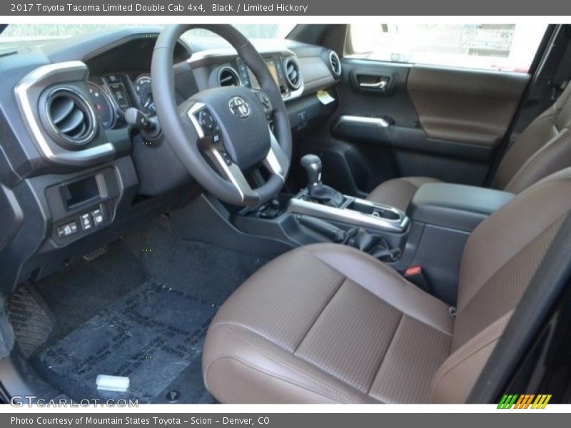 Black / Limited Hickory 2017 Toyota Tacoma Limited Double Cab 4x4