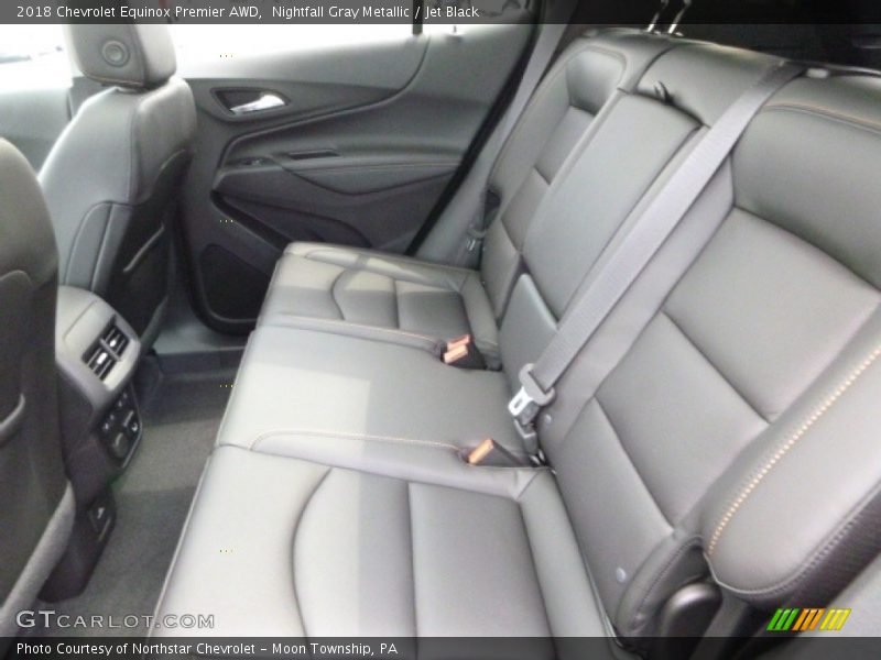Nightfall Gray Metallic / Jet Black 2018 Chevrolet Equinox Premier AWD