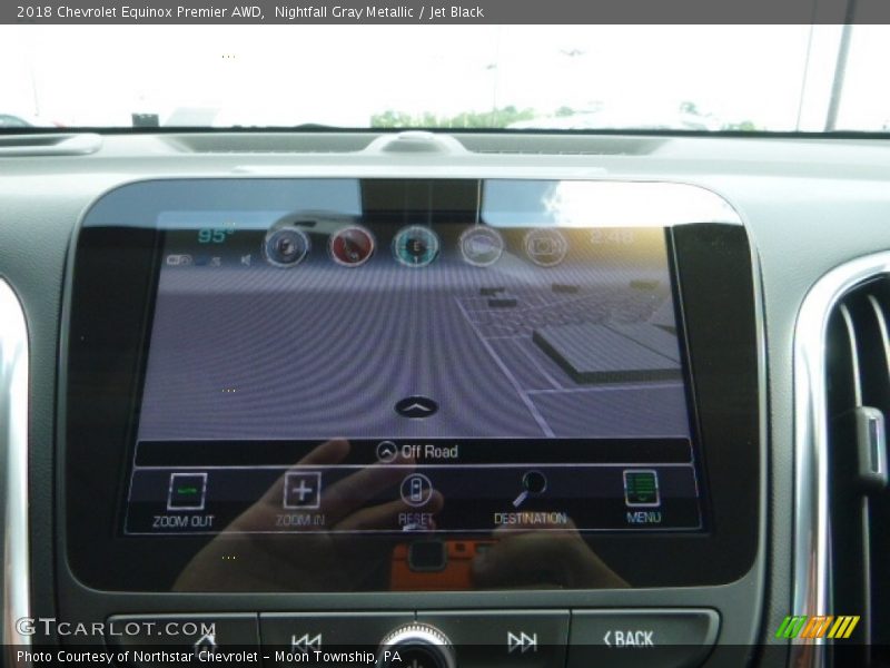 Nightfall Gray Metallic / Jet Black 2018 Chevrolet Equinox Premier AWD