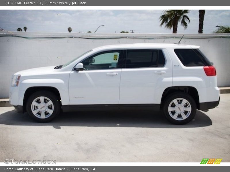 Summit White / Jet Black 2014 GMC Terrain SLE