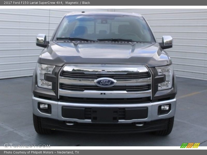 Magnetic / Black 2017 Ford F150 Lariat SuperCrew 4X4