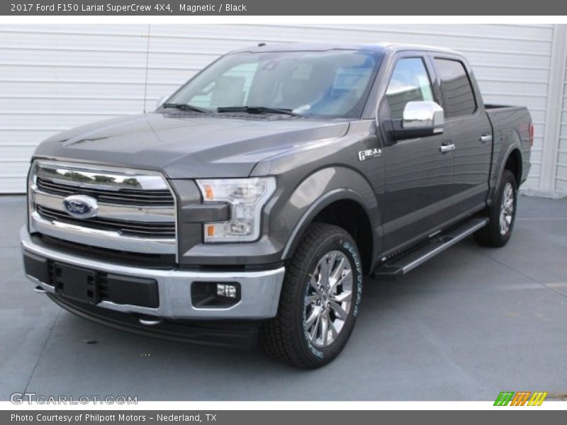 Magnetic / Black 2017 Ford F150 Lariat SuperCrew 4X4