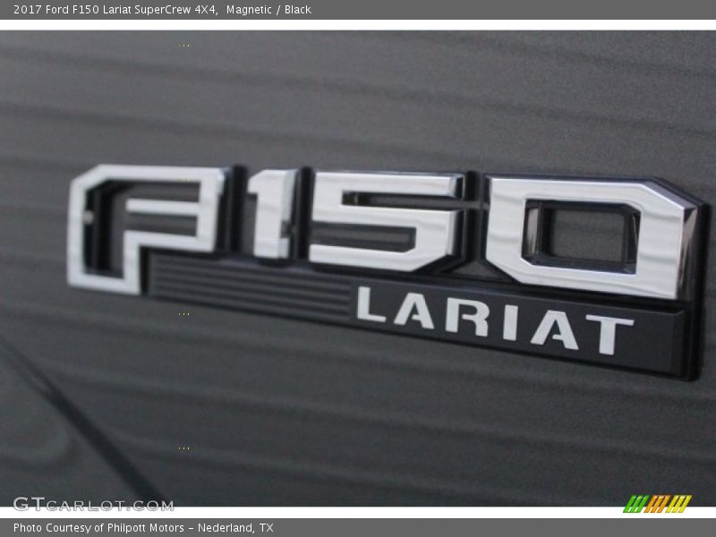 Magnetic / Black 2017 Ford F150 Lariat SuperCrew 4X4
