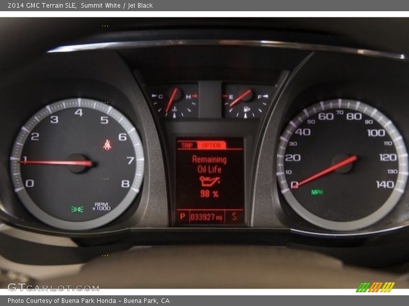 Summit White / Jet Black 2014 GMC Terrain SLE