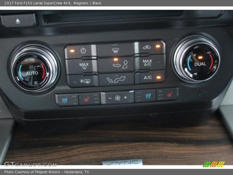 Magnetic / Black 2017 Ford F150 Lariat SuperCrew 4X4