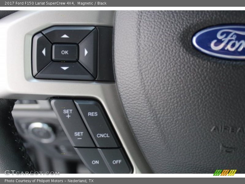 Magnetic / Black 2017 Ford F150 Lariat SuperCrew 4X4