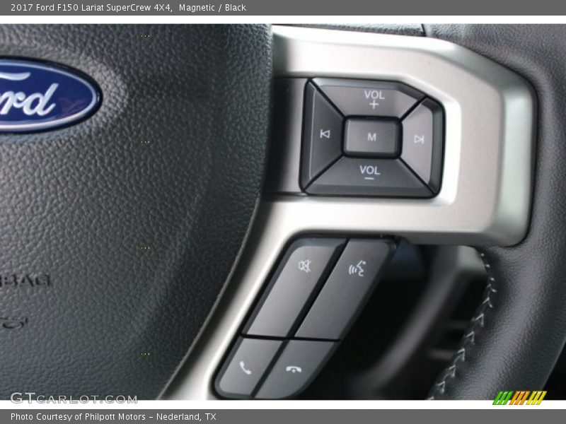 Magnetic / Black 2017 Ford F150 Lariat SuperCrew 4X4