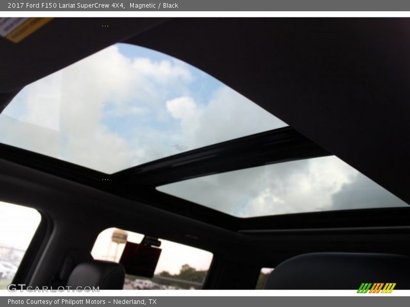 Magnetic / Black 2017 Ford F150 Lariat SuperCrew 4X4