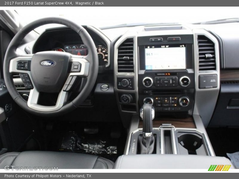 Magnetic / Black 2017 Ford F150 Lariat SuperCrew 4X4