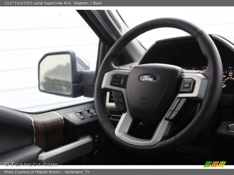 Magnetic / Black 2017 Ford F150 Lariat SuperCrew 4X4
