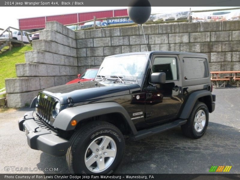 Black / Black 2014 Jeep Wrangler Sport 4x4