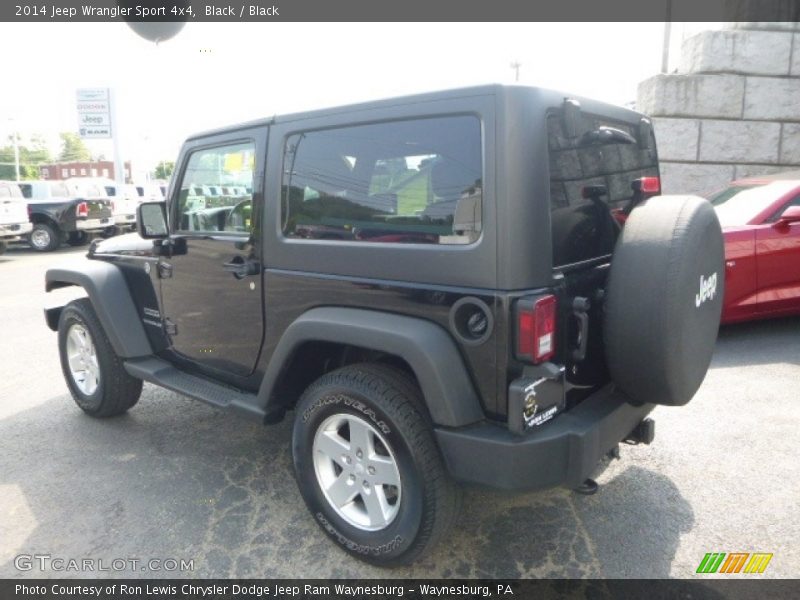 Black / Black 2014 Jeep Wrangler Sport 4x4
