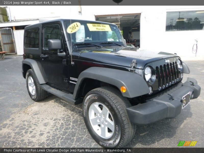 Black / Black 2014 Jeep Wrangler Sport 4x4