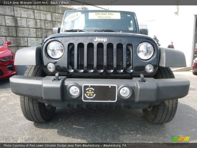 Black / Black 2014 Jeep Wrangler Sport 4x4