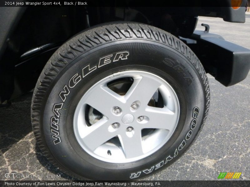 Black / Black 2014 Jeep Wrangler Sport 4x4
