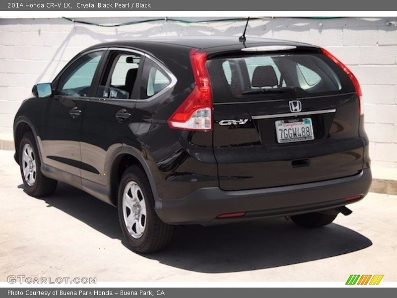 Crystal Black Pearl / Black 2014 Honda CR-V LX