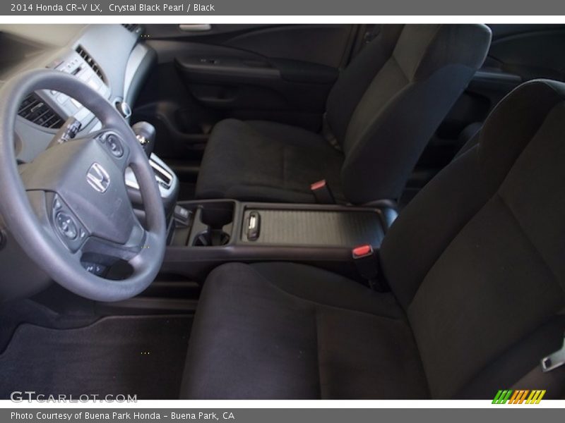 Crystal Black Pearl / Black 2014 Honda CR-V LX