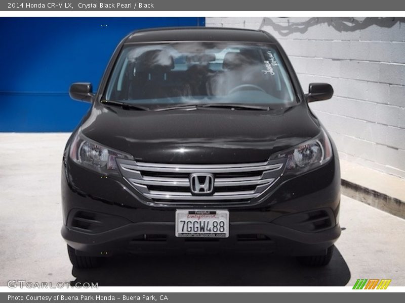 Crystal Black Pearl / Black 2014 Honda CR-V LX
