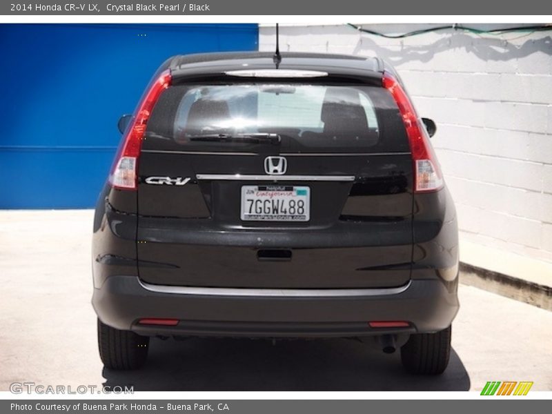 Crystal Black Pearl / Black 2014 Honda CR-V LX