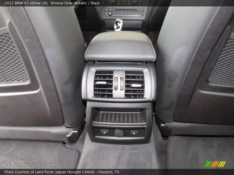 Mineral Silver Metallic / Black 2012 BMW X3 xDrive 28i