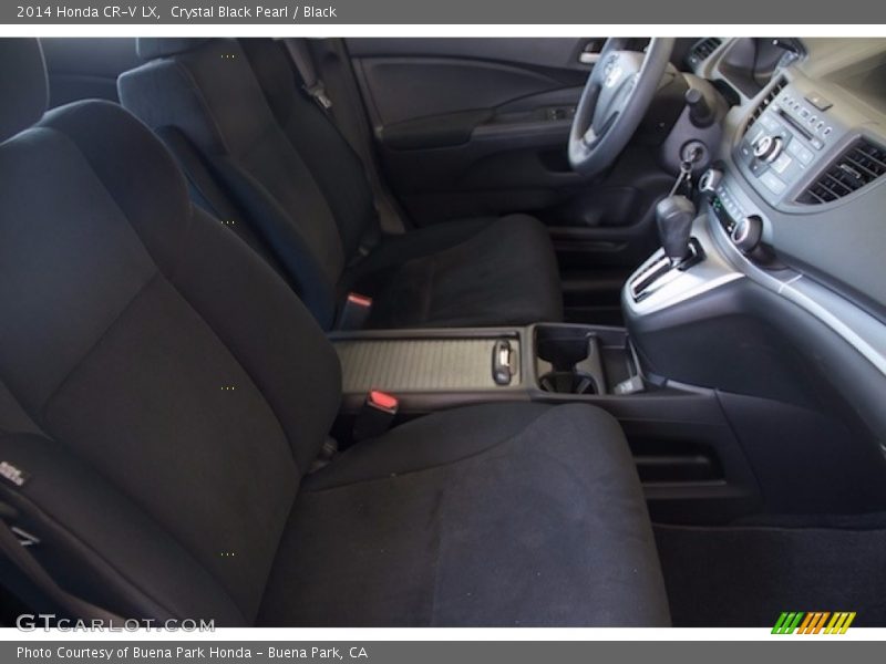 Crystal Black Pearl / Black 2014 Honda CR-V LX