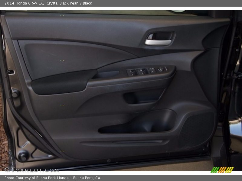 Crystal Black Pearl / Black 2014 Honda CR-V LX