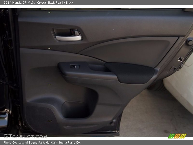 Crystal Black Pearl / Black 2014 Honda CR-V LX