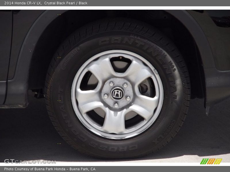 Crystal Black Pearl / Black 2014 Honda CR-V LX