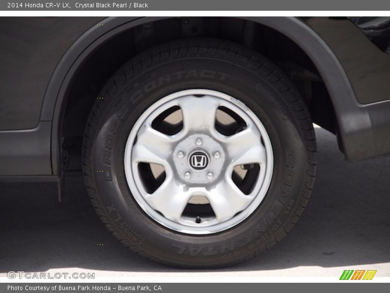 Crystal Black Pearl / Black 2014 Honda CR-V LX