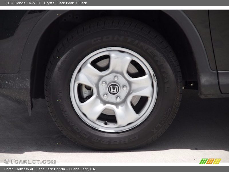 Crystal Black Pearl / Black 2014 Honda CR-V LX